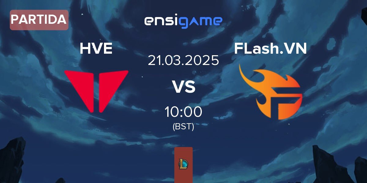 Partida Hyper Vortex Esports HVE vs Team Flash VN FLash.VN | 21.03