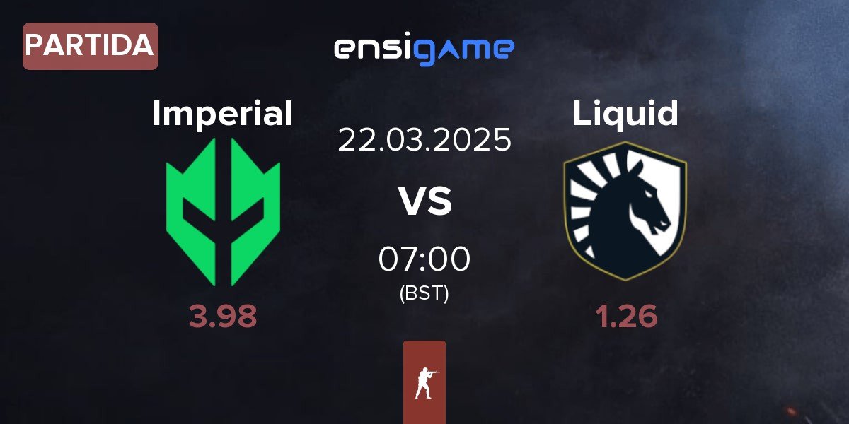 Partida Imperial Esports Imperial vs Team Liquid Liquid | 22.03