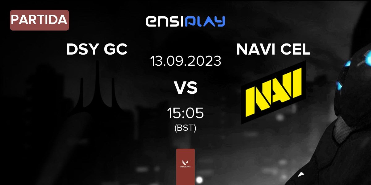 Partida Dsyre GC DSY GC vs Natus Vincere Celestials NAVI CEL | 13.09