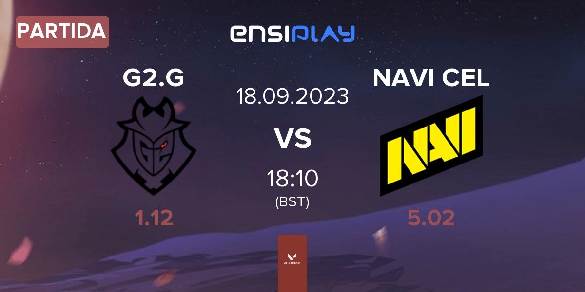 Partida G2 Gozen G2.G vs Natus Vincere Celestials NAVI CEL | 18.09