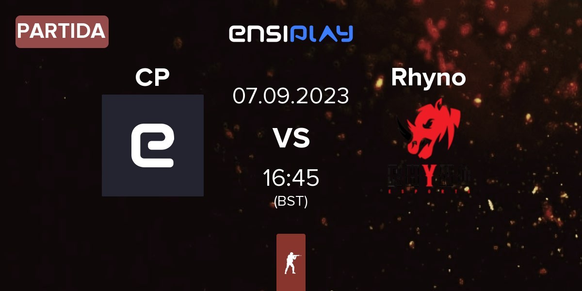 Partida CamaroPeek CP vs Rhyno Esports Rhyno | 07.09