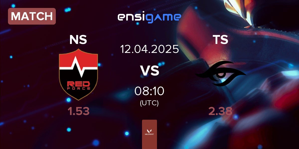 Match Nongshim RedForce NS vs Team Secret TS | 12.04