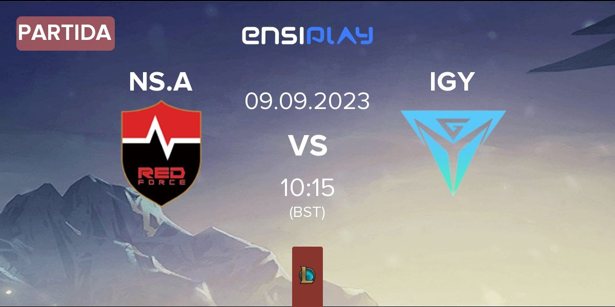 Partida Nongshim Esports Academy NS.A vs Invictus Gaming Young IGY | 09.09