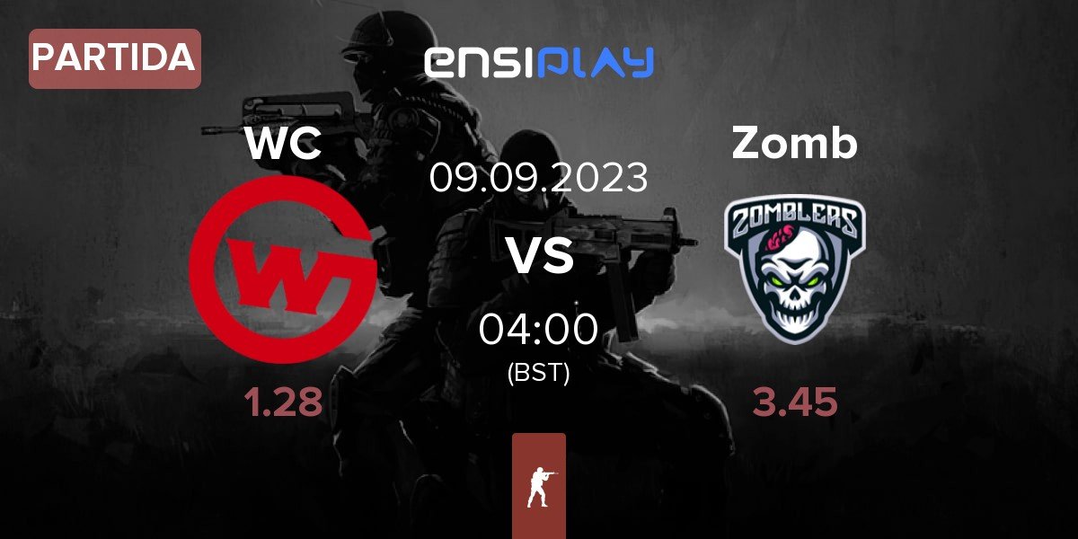 Partida Wildcard Gaming WC vs Zomblers | 09.09