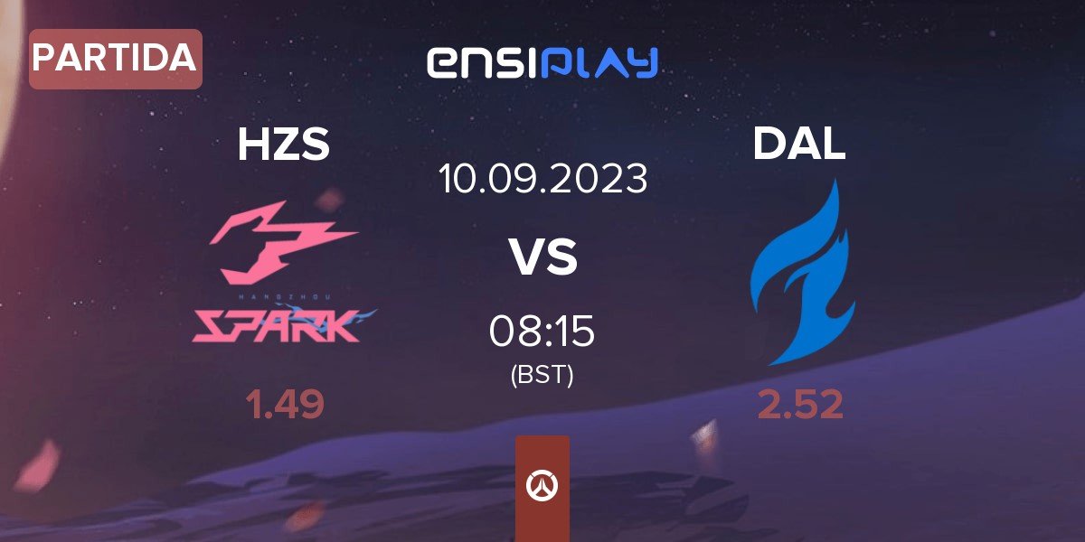 Partida Hangzhou Spark HZS vs Dallas Fuel DAL | 10.09