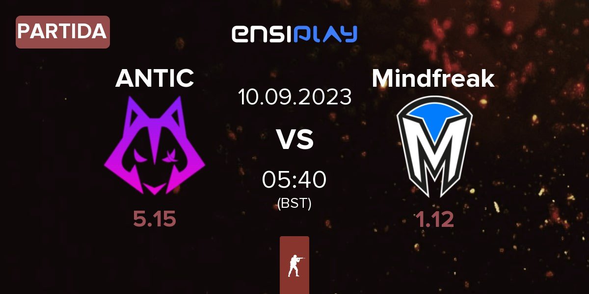 Partida Antic Esports ANTIC vs Mindfreak | 10.09