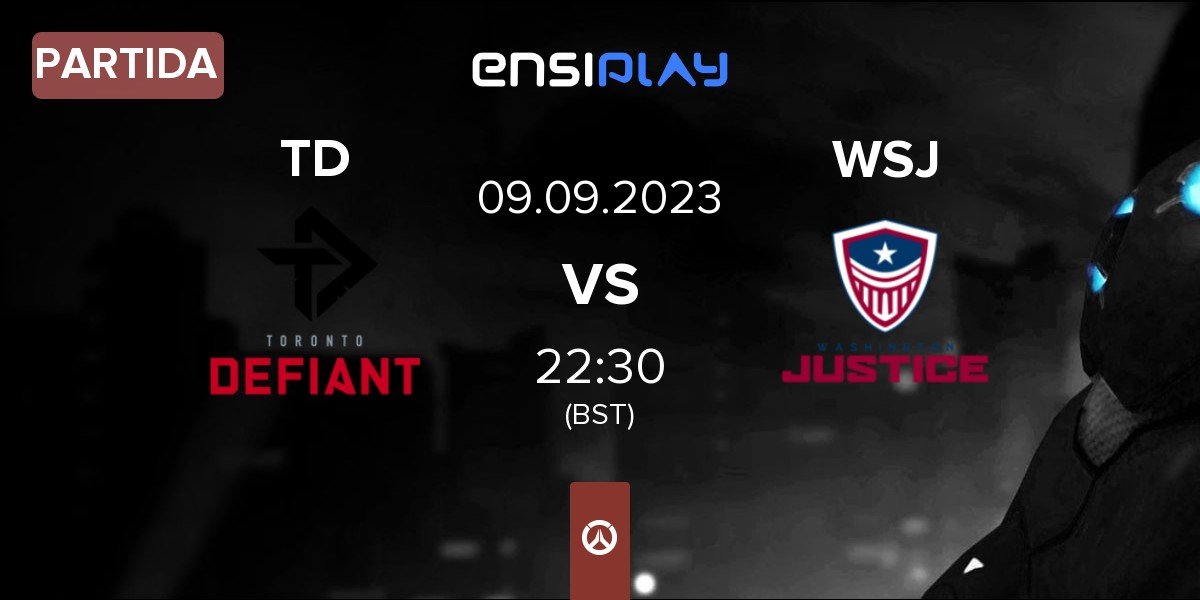 Partida Toronto Defiant TOR vs Washington Justice WSJ | 09.09