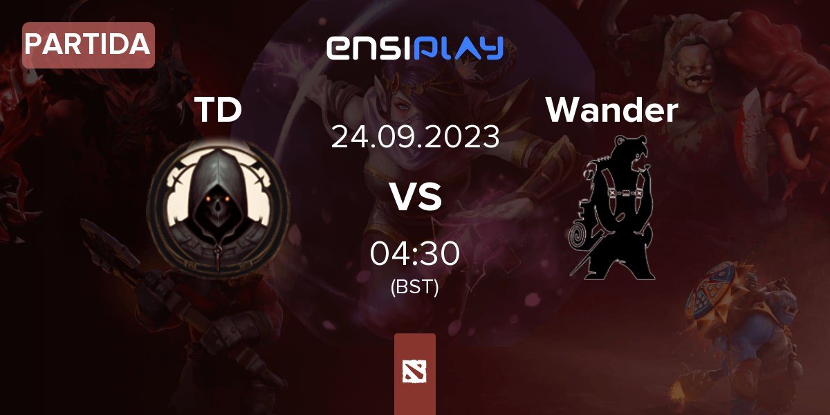 Partida Team Disillusion TD vs Wanderlust Wander | 24.09