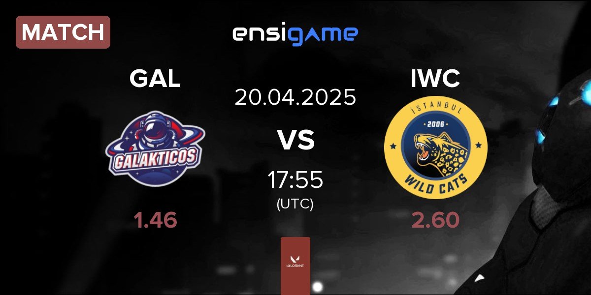 Match Galakticos GAL vs Istanbul Wildcats IWC | 20.04