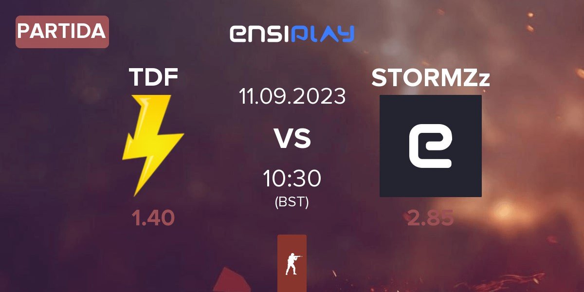 Partida ThunderFlash TDF vs STORMZz | 11.09