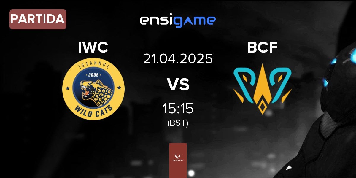 Partida Istanbul Wildcats IWC vs BBL PCIFIC BCF | 21.04