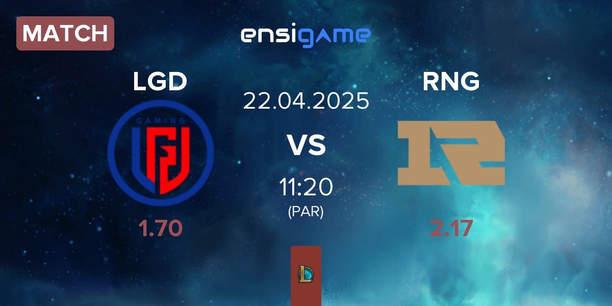 Match LGD Gaming LGD vs Royal Never Give Up RNG | 22.04