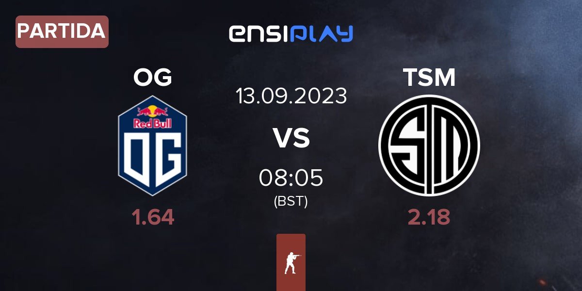 Partida OG Gaming OG vs TSM | 13.09