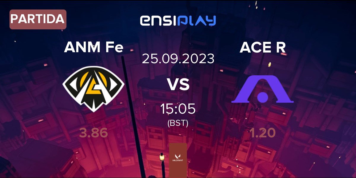 Partida Anonymo Female ANM Fe vs Acend Rising ACE R | 25.09