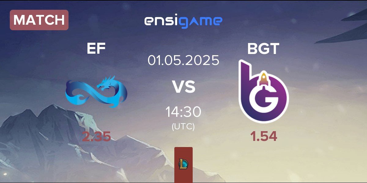 Match Eternal Fire EF vs BoostGate Esports BGT | 01.05