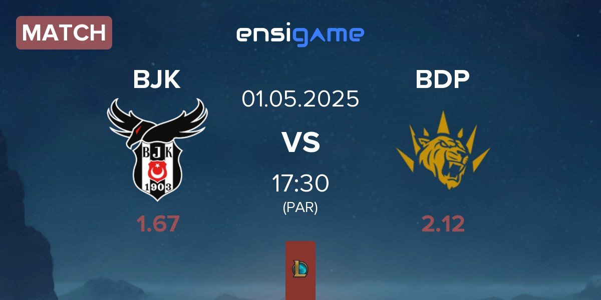 Match Besiktas Esports BJK vs BBL Dark Passage BDP | 01.05