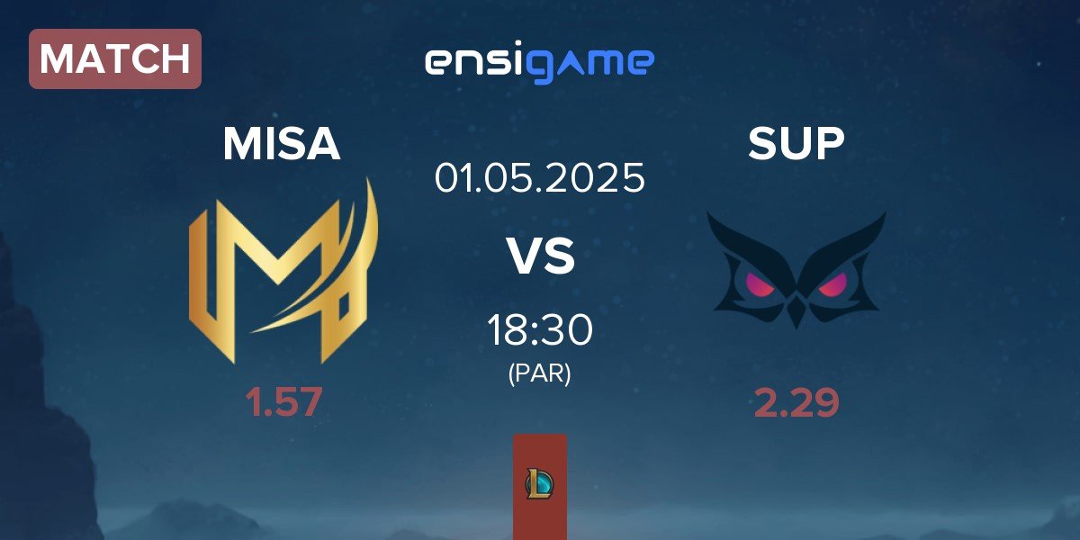 Match Misa Esports MISA vs Papara SuperMassive SUP | 01.05