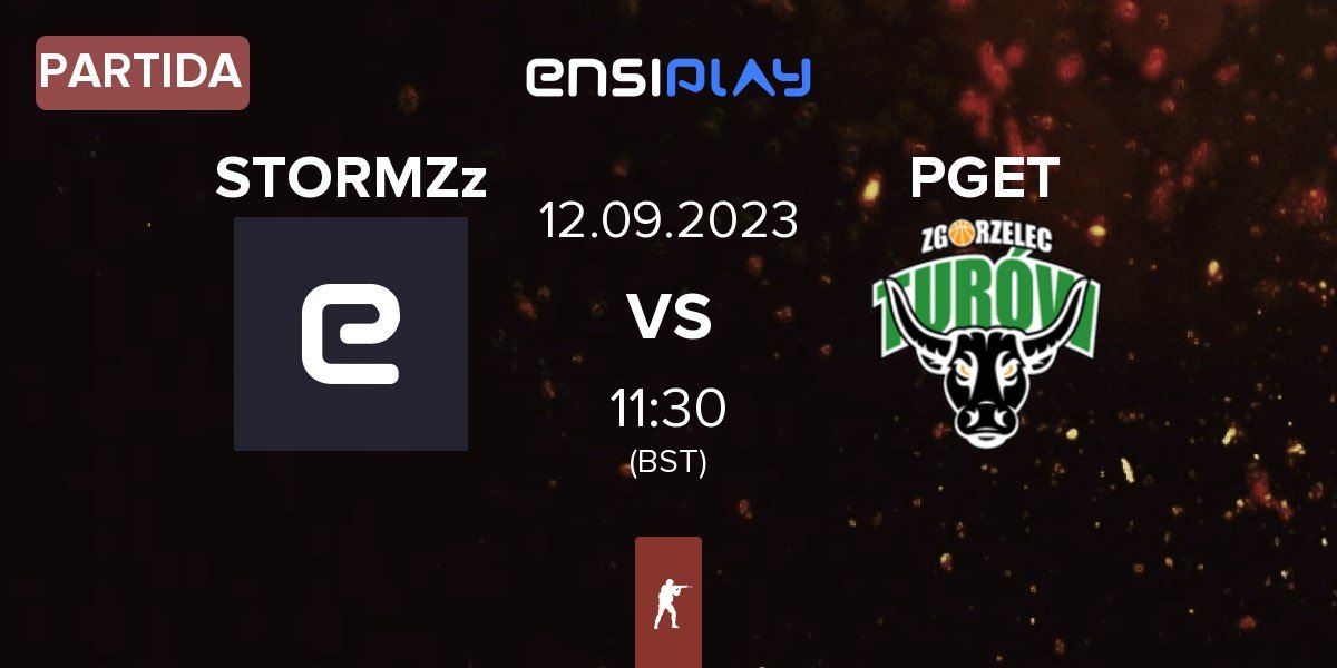 Partida STORMZz vs Turów Zgorzelec Esport PGET | 12.09