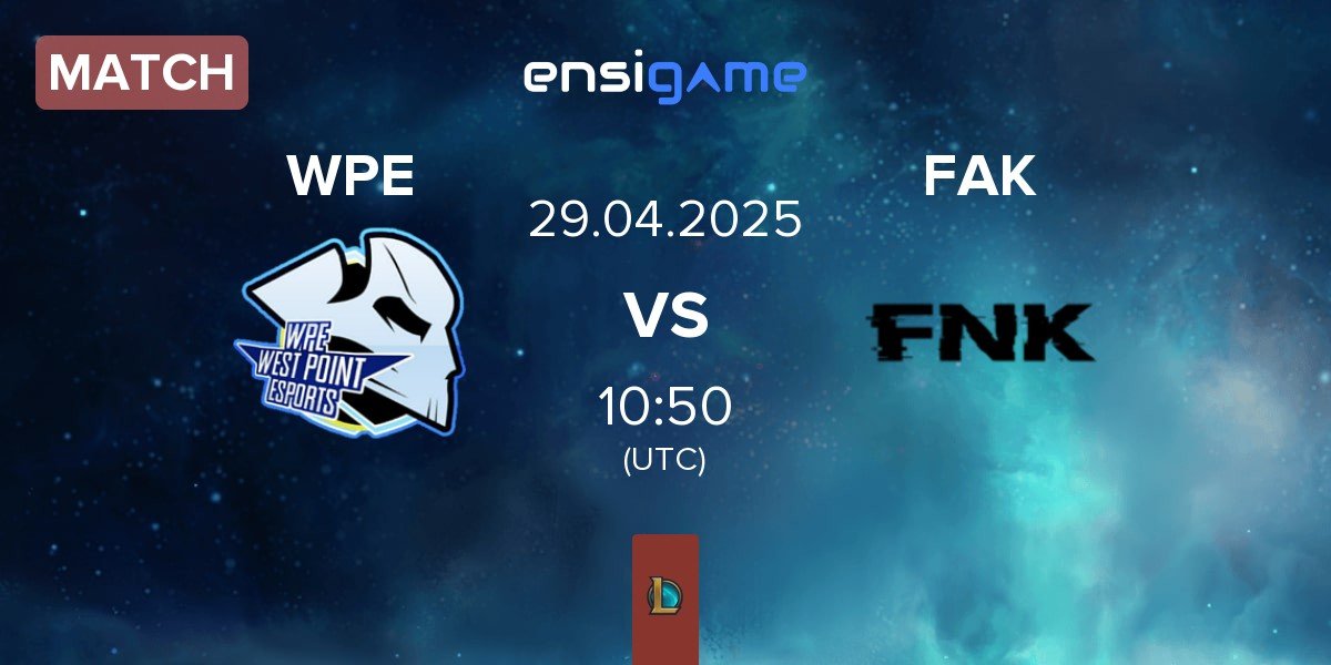 Match West Point Esports WPE vs Frank Esports FAK | 29.04