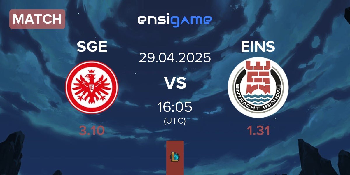 Match Eintracht Frankfurt SGE vs Eintracht Spandau EINS | 29.04