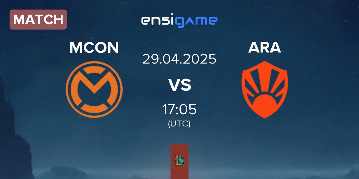 Match mCon esports MCON vs Aurora ARA | 29.04