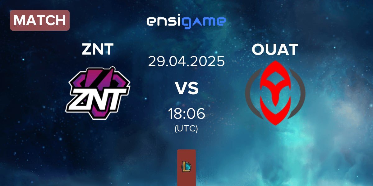 Match ZennIT ZNT vs Once Upon A Team OUAT | 29.04