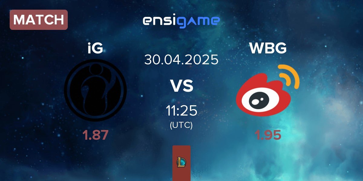 Match Invictus Gaming iG vs Weibo Gaming WBG | 30.04