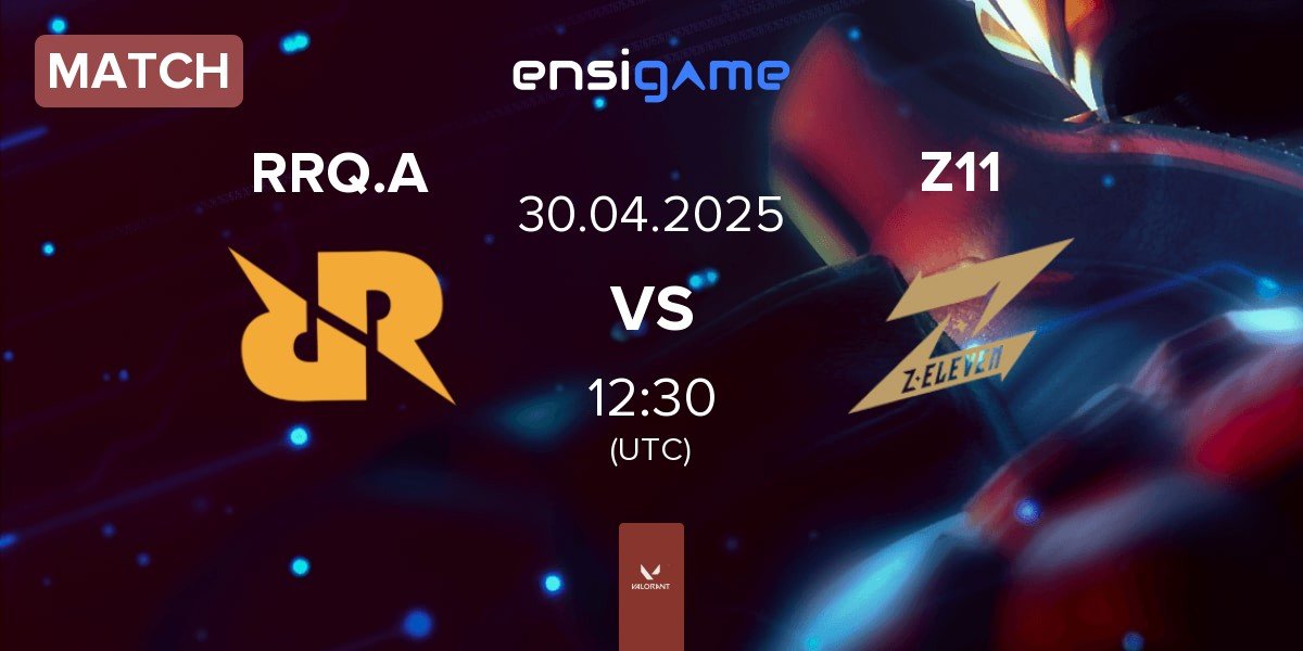 Match Rex Regum Qeon Academy RRQ.A vs Z11 | 30.04