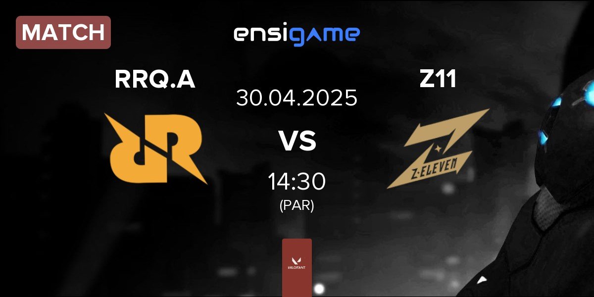 Match Rex Regum Qeon Academy RRQ.A vs Z11 | 30.04