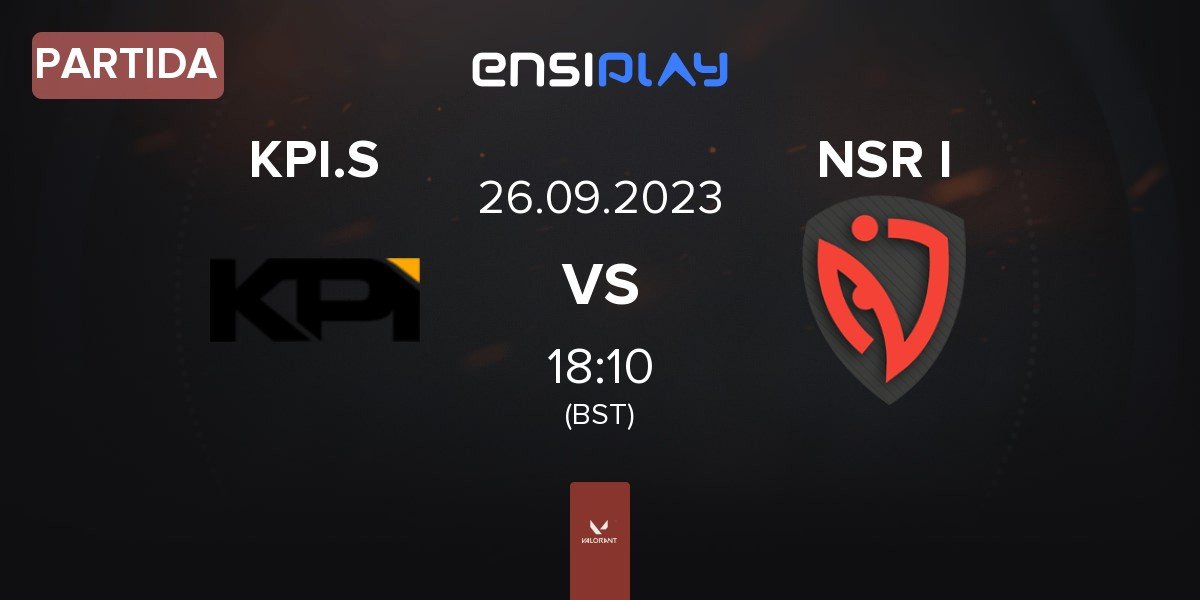 Partida KPI Shine KPI.S vs NASR Ignite NSR I | 26.09