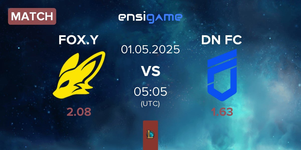 Match BNK FearX Youth FOX.Y vs DN Freecs Challengers DN FC | 01.05