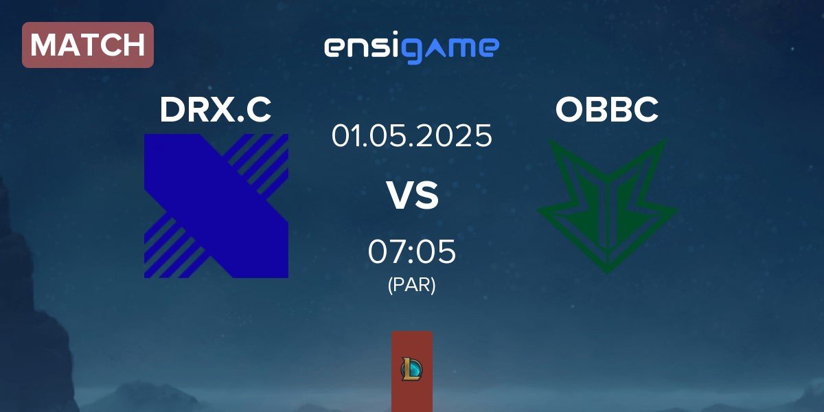 Match DRX Challengers DRX.C vs OKSavingsBank BRION Challengers OBBC | 01.05