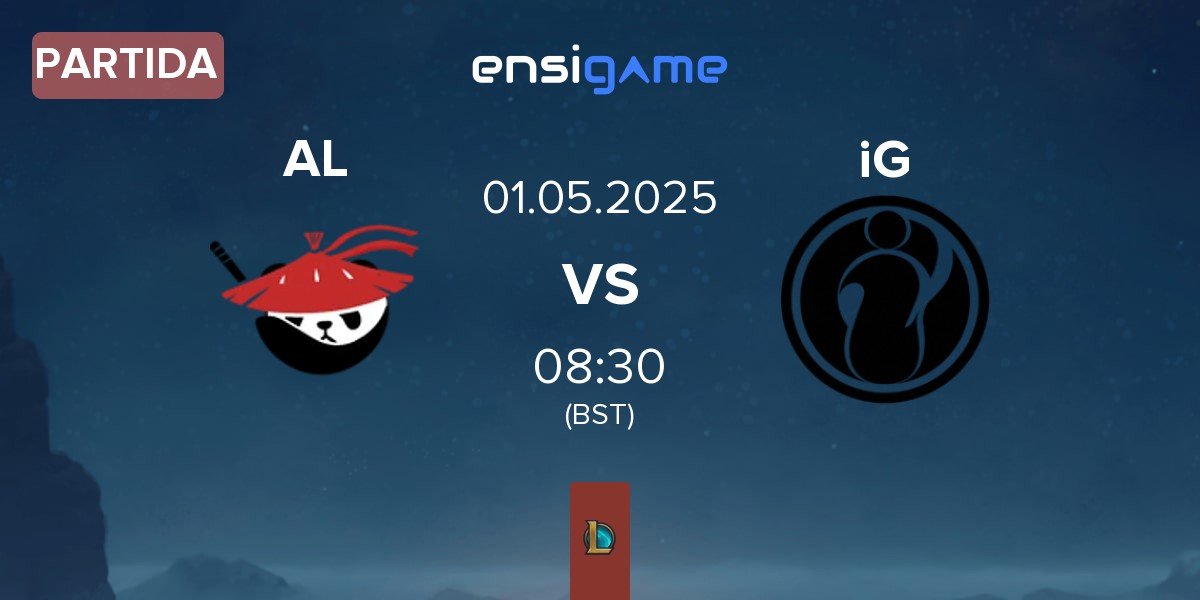 Partida Anyone's Legend AL vs Invictus Gaming iG | 01.05
