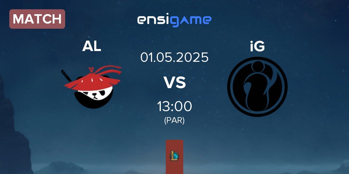 Match Anyone's Legend AL vs Invictus Gaming iG | 01.05