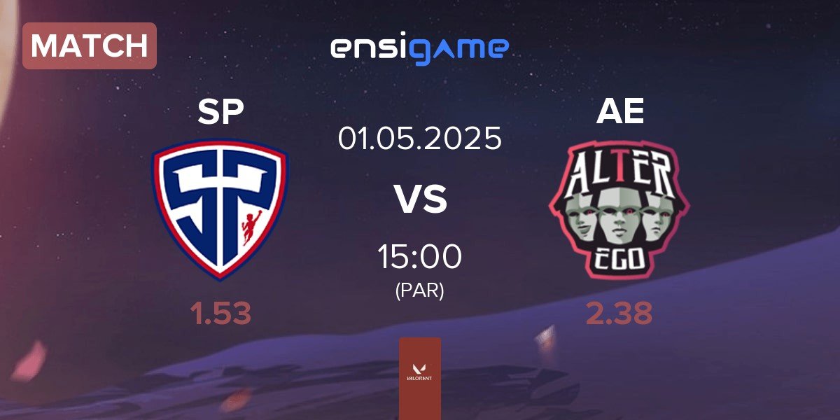 Match Sharper Esport SP vs Alter Ego AE | 01.05