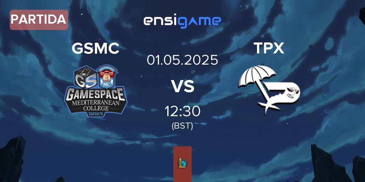 Partida Gamespace MCE GSMC vs Team Paradox TPX | 01.05