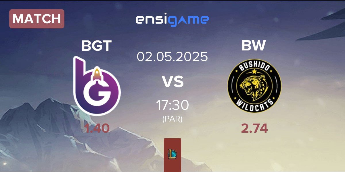 Match BoostGate Esports BGT vs Bushido Wildcats BW | 02.05