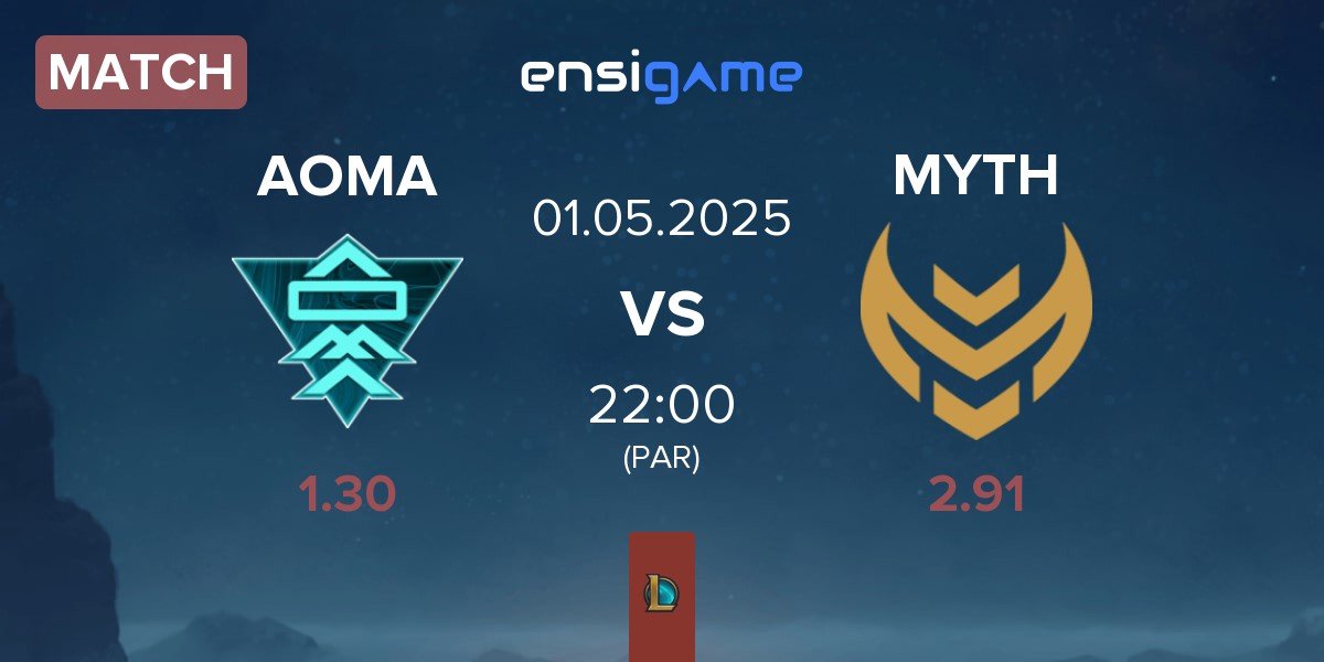 Match A One Man Army AOMA vs Myth Esports MYTH | 01.05