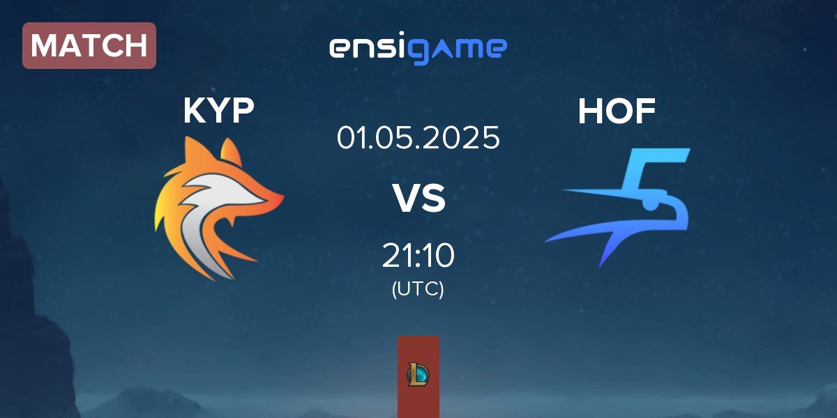 Match Keypulse Esports KYP vs Hurricane of Feathers HOF | 01.05
