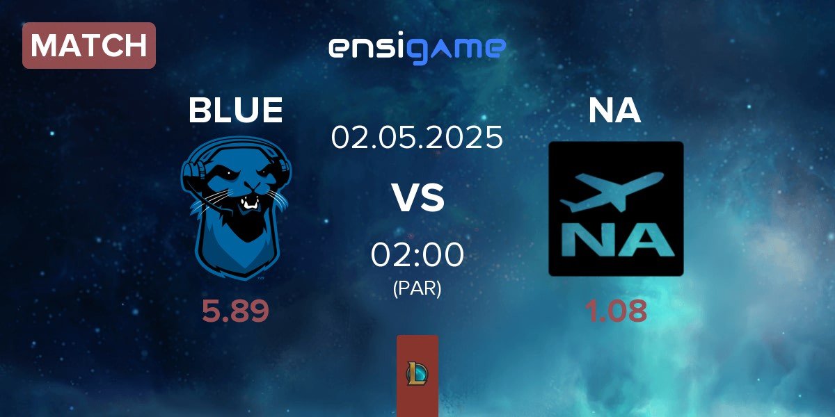 Match Blue Otter BLUE vs Near Airport NA | 01.05