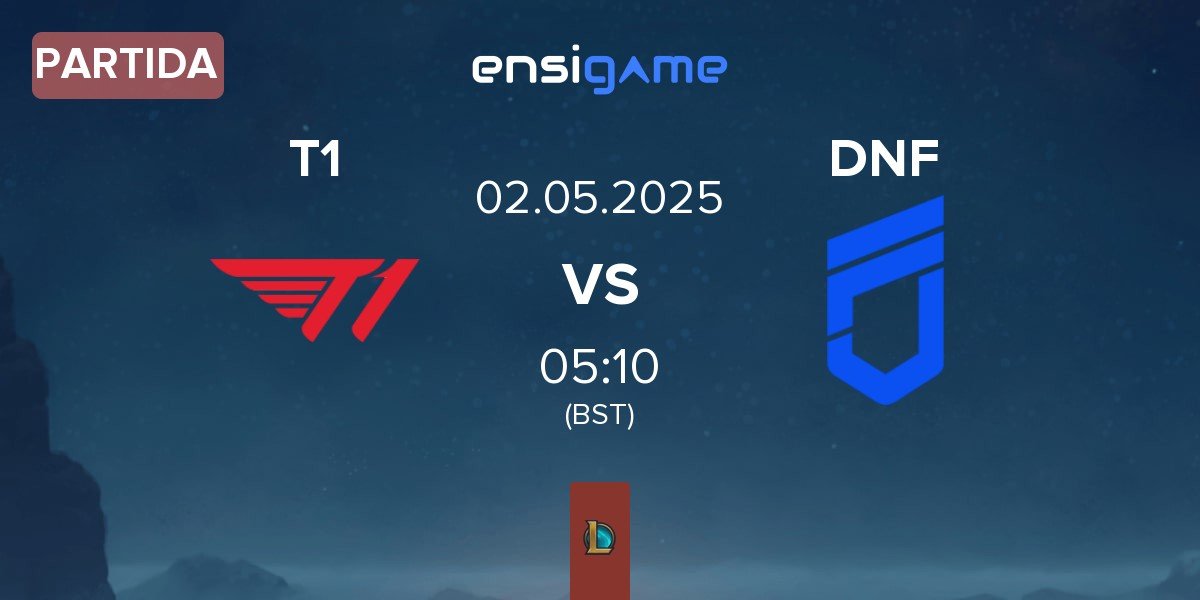 Partida T1 vs DN Freecs DNF | 02.05
