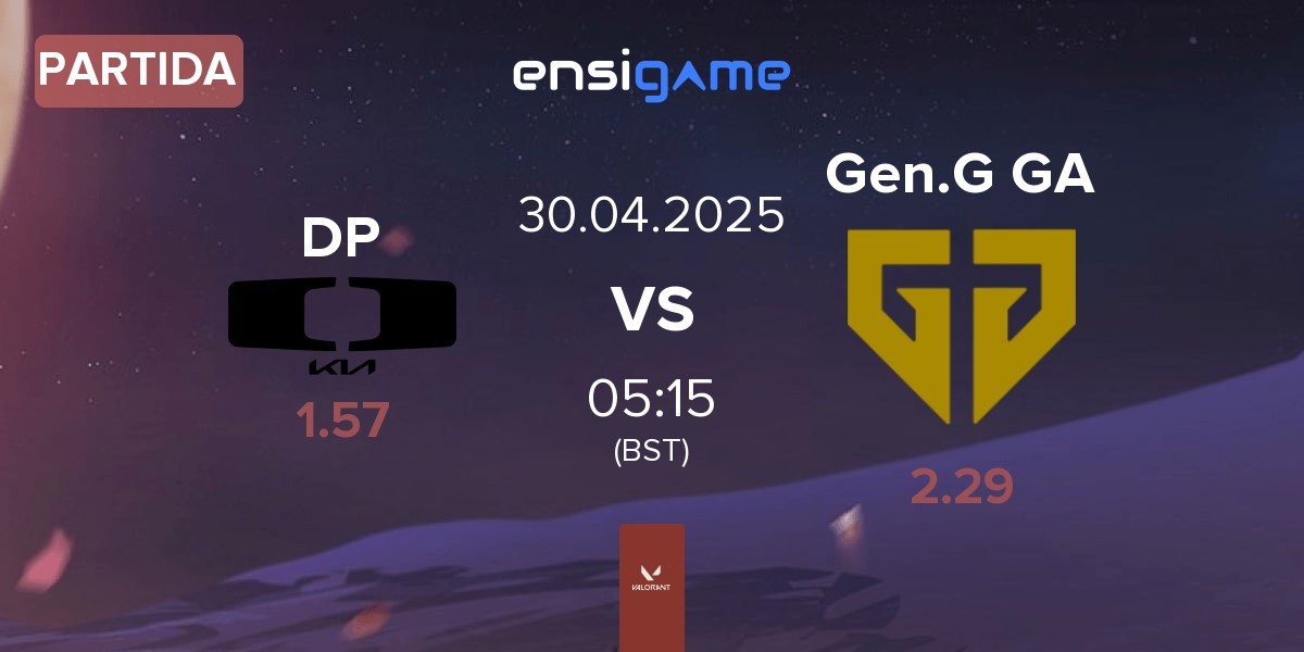Partida Dplus DP vs Gen.G Global Academy Gen.G GA | 30.04