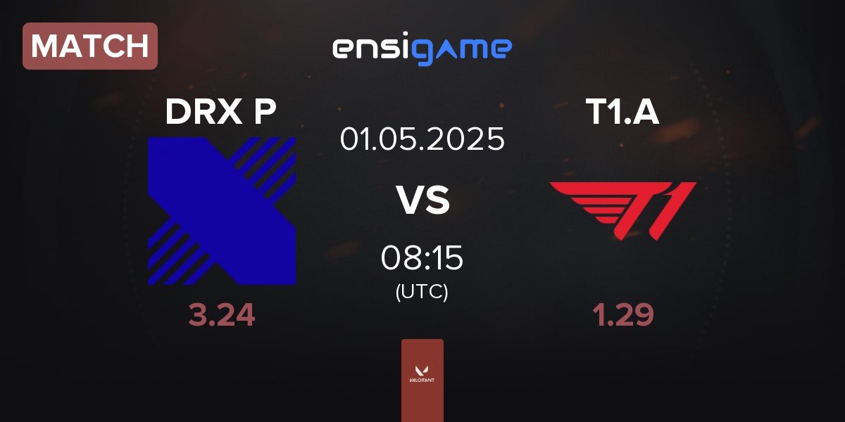 Match DRX Prospects DRX P vs T1 Academy T1.A | 01.05