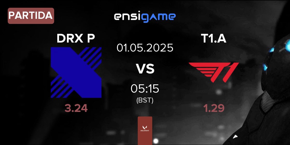 Partida DRX Prospects DRX P vs T1 Academy T1.A | 01.05