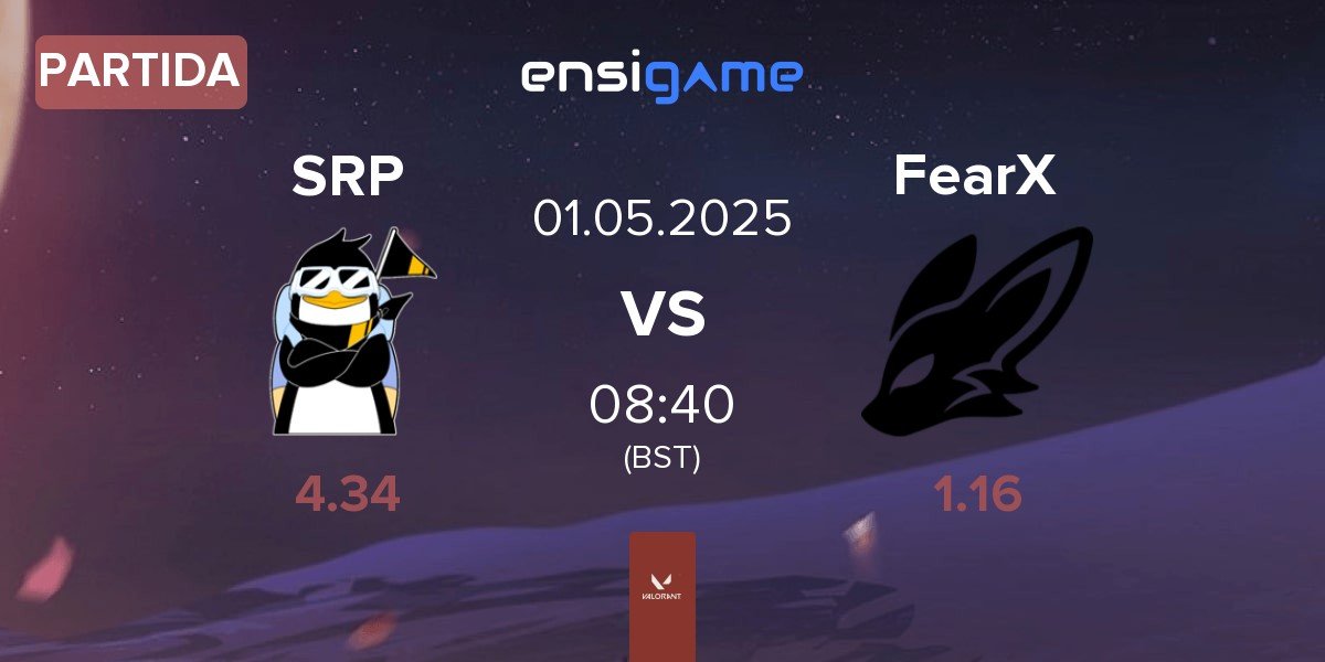 Partida SHERPA SRP vs FearX | 01.05