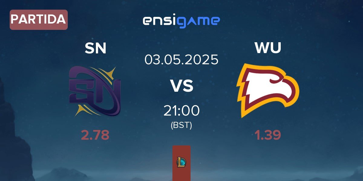 Partida Supernova SN vs Winthrop University WU | 02.05