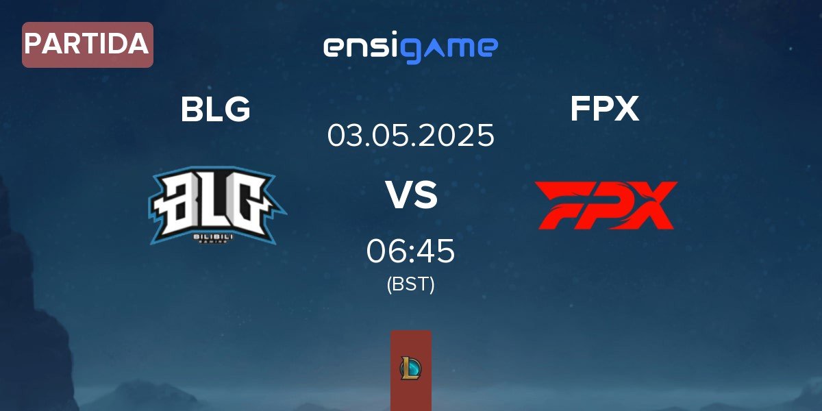 Partida Bilibili Gaming BLG vs FunPlus Phoenix FPX | 03.05