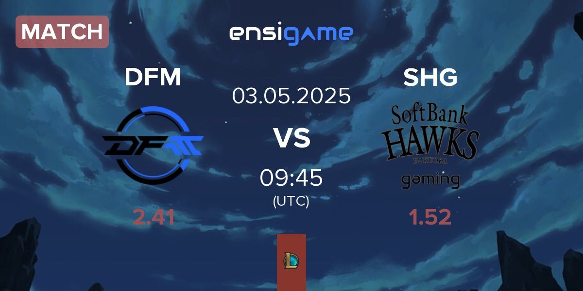 Match DetonatioN FocusMe DFM vs Fukuoka SoftBank Hawks gaming SHG | 03.05