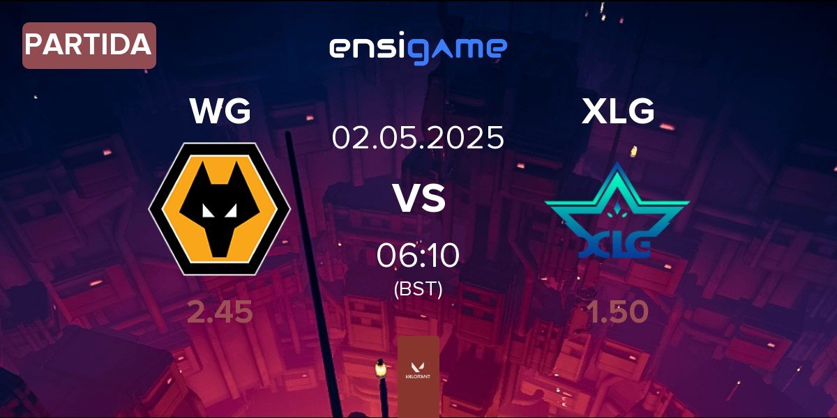 Partida Wolves Esports WG vs XLG Esports XLG | 02.05