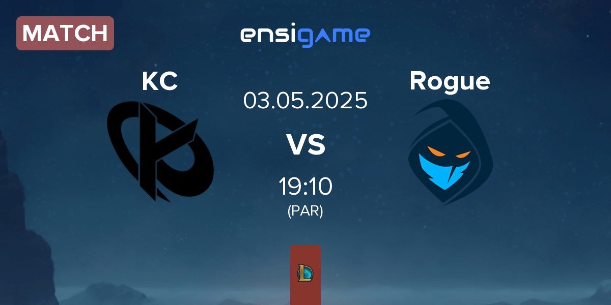 Match Karmine Corp KC vs Rogue | 03.05